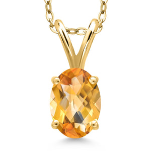 Pendant in 925 Yellow Gold Plated Silver