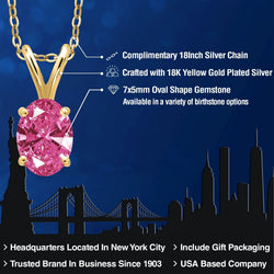 Pendant in 925 Yellow Gold Plated Silver