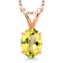 Pendant in 925 Rose Gold Plated Silver