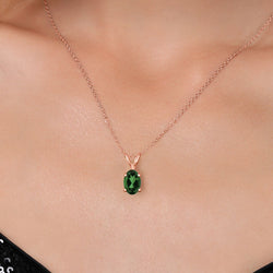Pendant in 925 Rose Gold Plated Silver