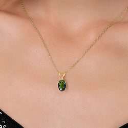 Pendant in 925 Yellow Gold Plated Silver