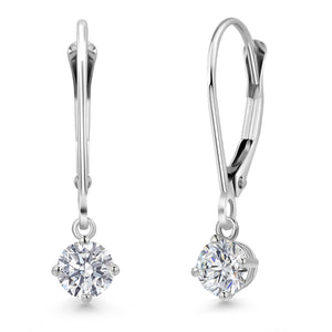 0.80 Cttw - Non-IGI_Earrings in 925 Sterling Silver