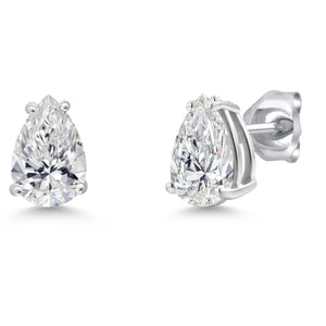 Earrings in 14K White Gold