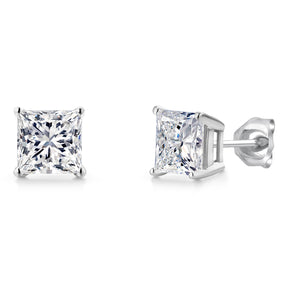 Earrings in 14K White Gold