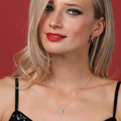 Pendant in 14K White Gold