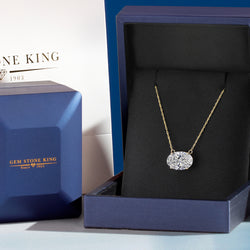 Pendant in 14K White Gold