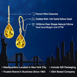Earrings in 14K Yellow Gold