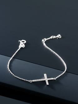 Bracelet in 10K White Gold