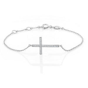 Bracelet in 10K White Gold