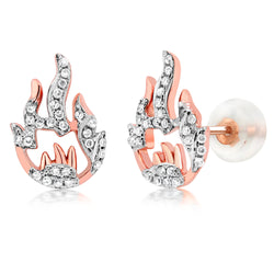 Earrings in 10K Rose Gold