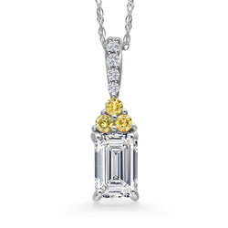 Pendant in 14K White Gold