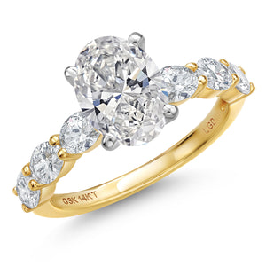 5_Ring in 14K Two Tone Gold