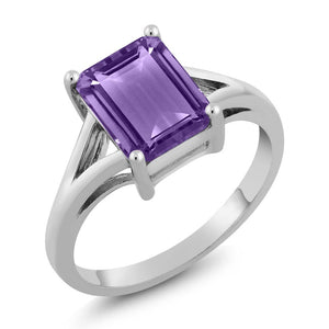Amethyst - February_6_Ring in 925 Sterling Silver