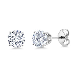 1.00 Cttw_925 Silver_Earrings in 925 Sterling Silver