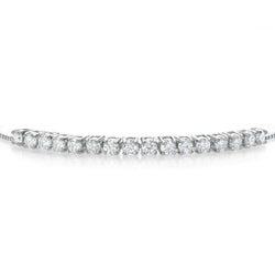 Bracelet in Rhodium Plated