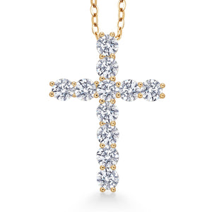 Pendant in 925 Yellow Gold Plated Silver