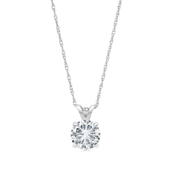 Pendant in 14K White Gold