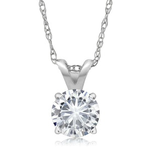 Pendant in 14K White Gold