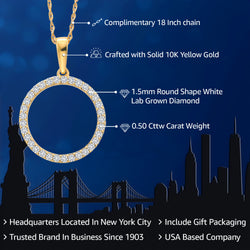 Pendant in 10K Yellow Gold