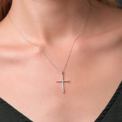Pendant in 10K White Gold