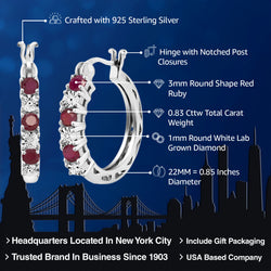 Earrings in 925 Sterling Silver