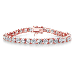 Bracelet in 925 Rose Gold Plated Silver