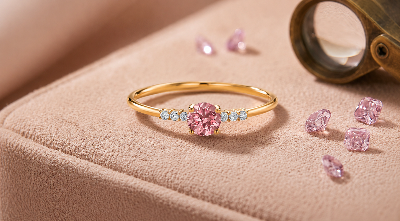 Pink Lab-Grown Diamond Jewelry: Meaning, Beauty, and Modern Luxury
