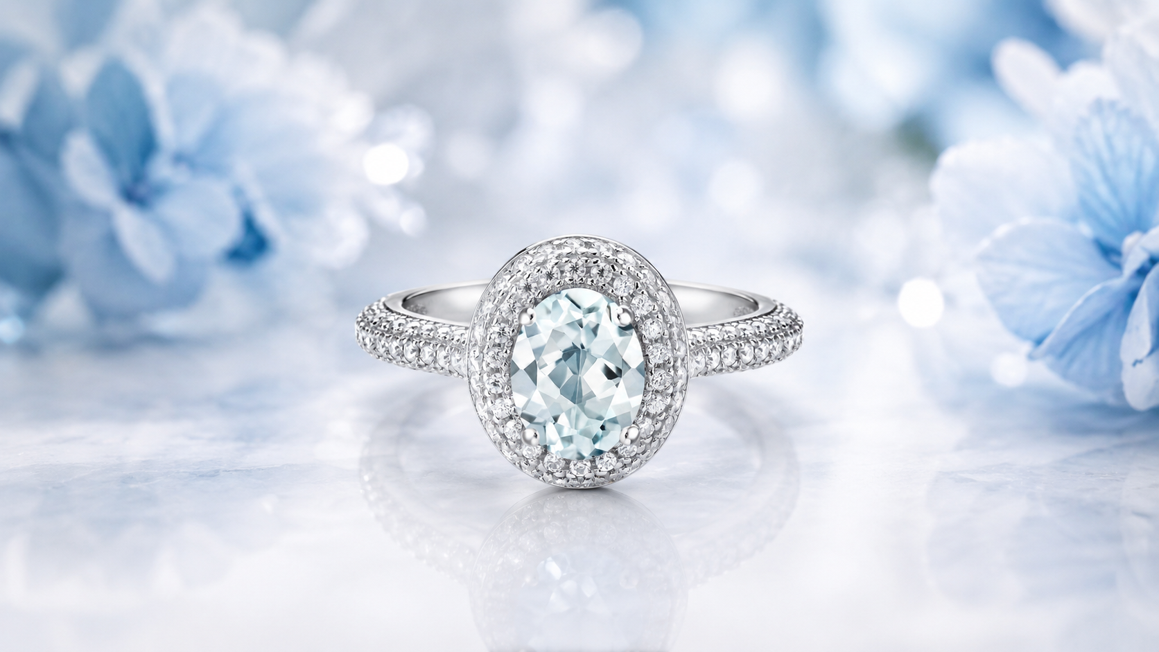Discovering Aquamarine Jewelry through the lens of Art Deco Fashion