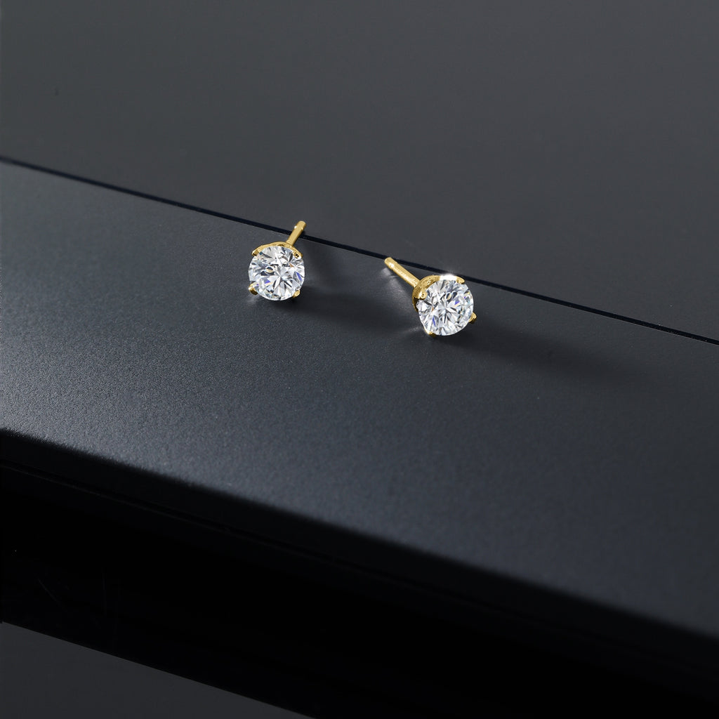 14K White Gold_Earrings in 14K White Gold