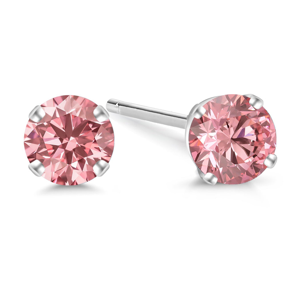 0.20 Carats_White Gold_Earrings in White Gold