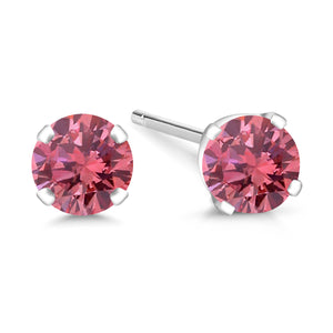 Earrings in 14K White Gold
