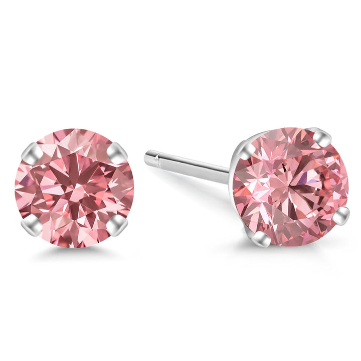 0.33 Carats_White Gold_Earrings in White Gold