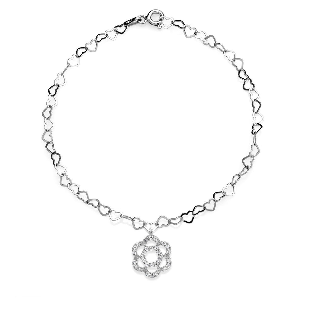 Flower 2_Bracelet in 925 Sterling Silver