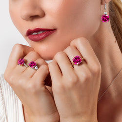 Tourmaline brithstone jewelry in gold and silver by gem stone king