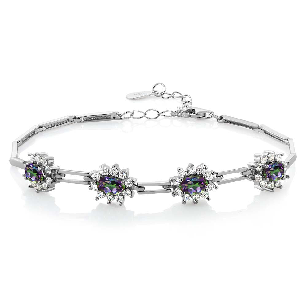 Green Mystic Topaz_Bracelet in 925 Sterling Silver