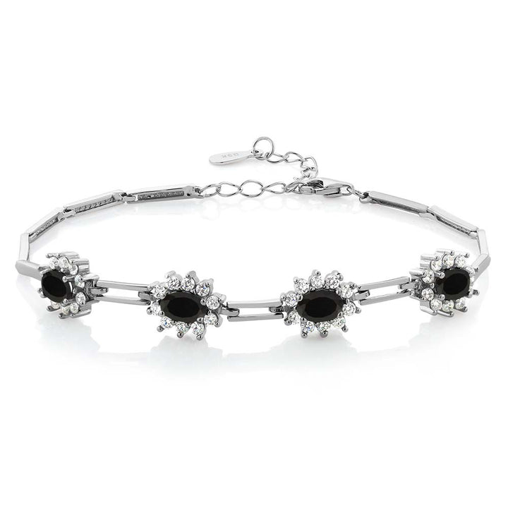 Onyx - December_Bracelet in 925 Sterling Silver