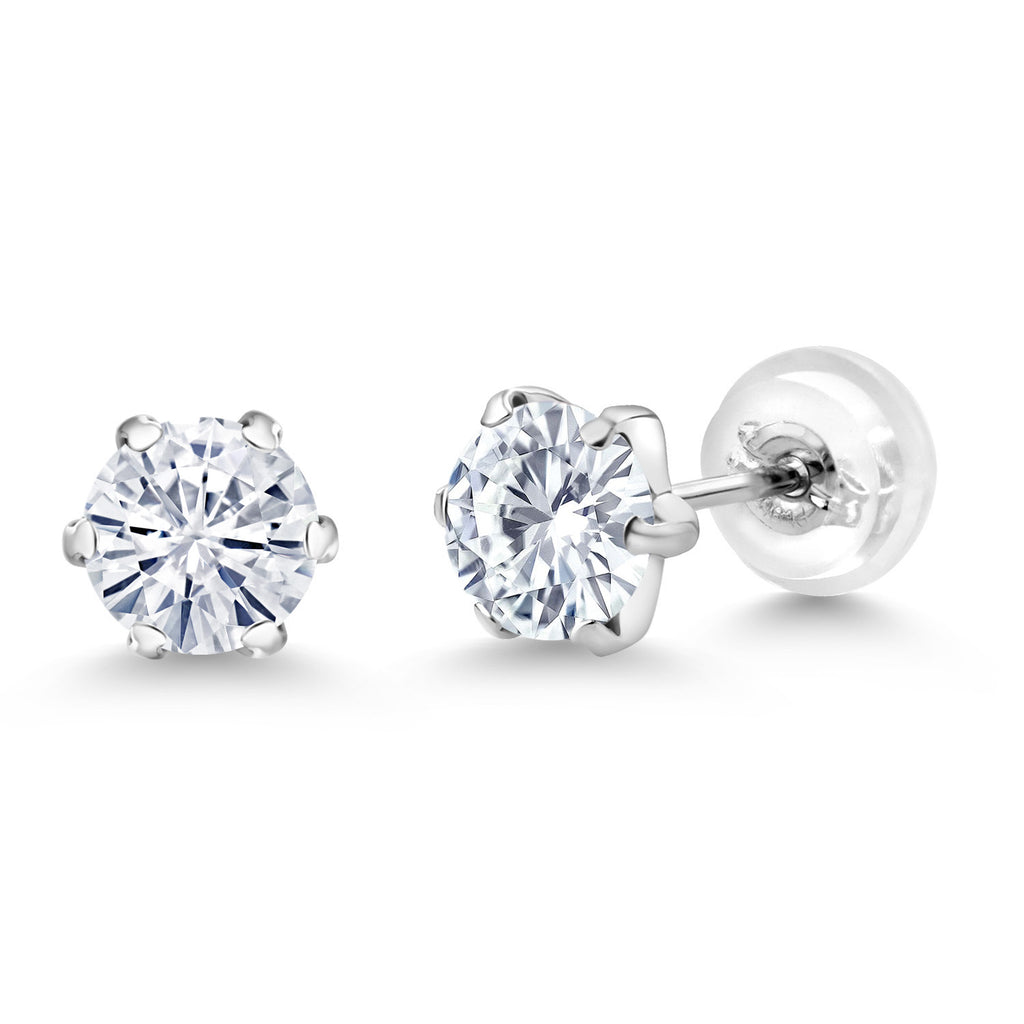 Earrings in Platinum