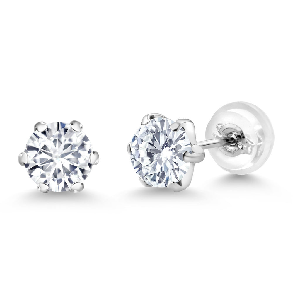 Earrings in Platinum