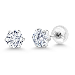 Earrings in Platinum