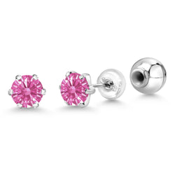 Earrings in Platinum