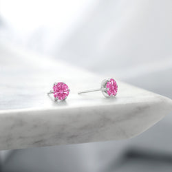 Earrings in Platinum