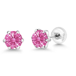 Earrings in Platinum