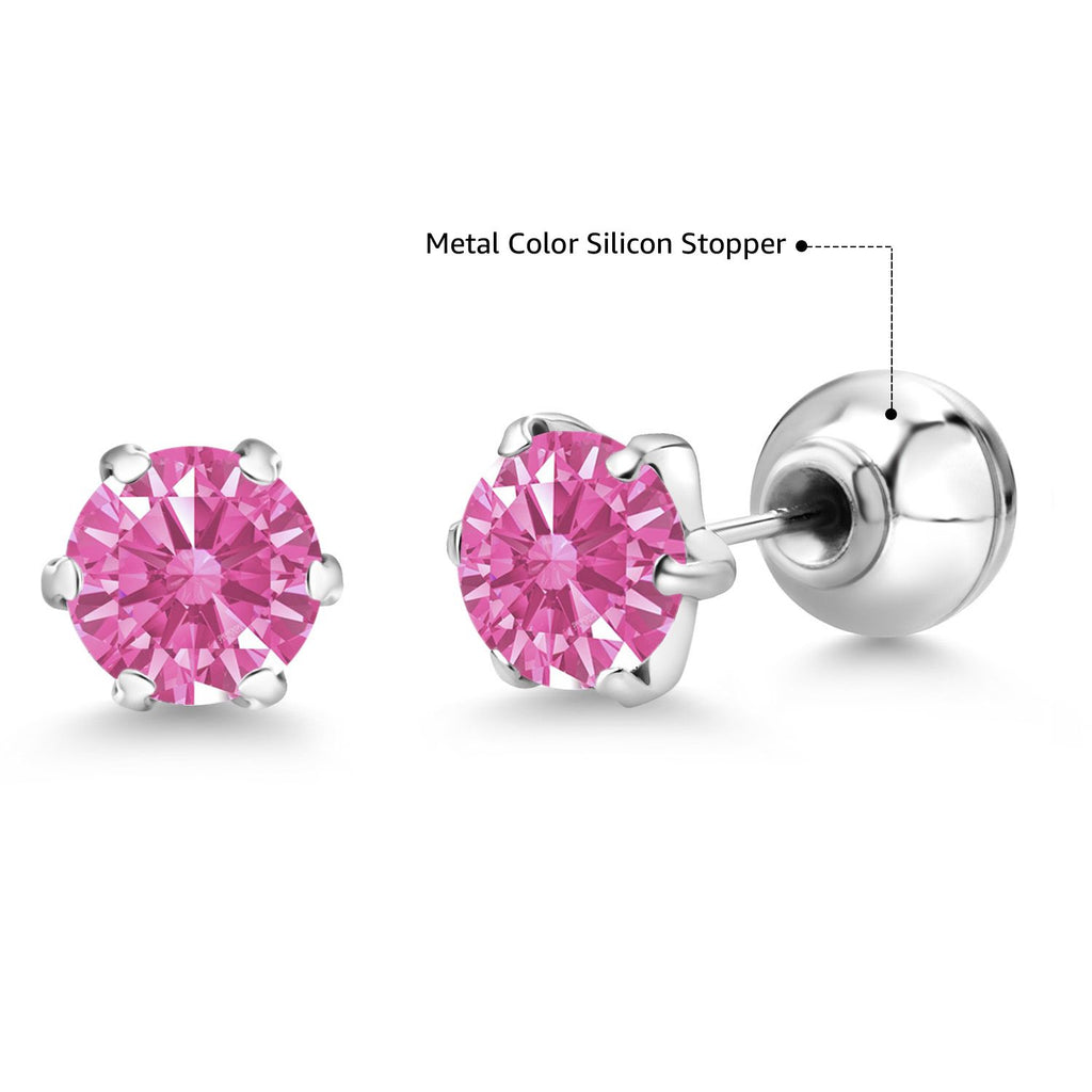 Earrings in Platinum