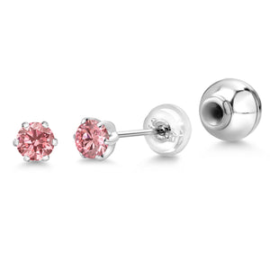 Earrings in Platinum