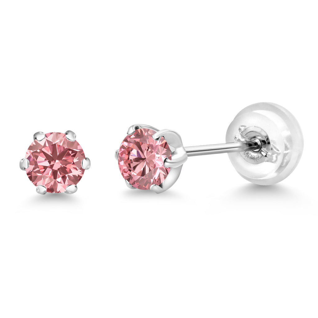 Earrings in Platinum