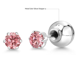 Earrings in Platinum