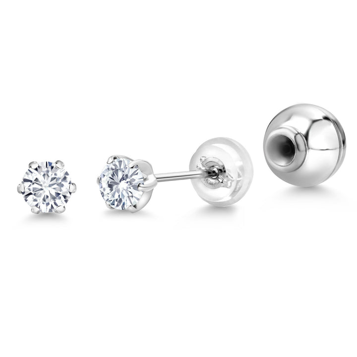 Lab Grown Diamond_Earrings in Platinum