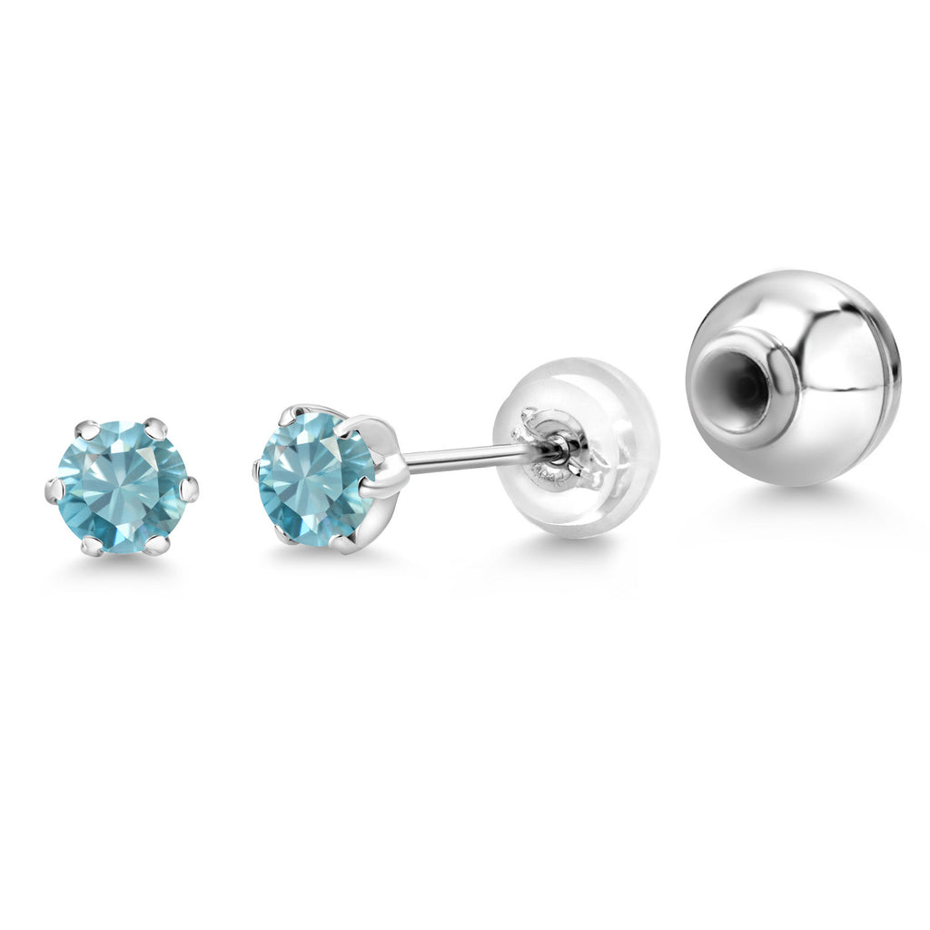 Zircon_Earrings in Platinum