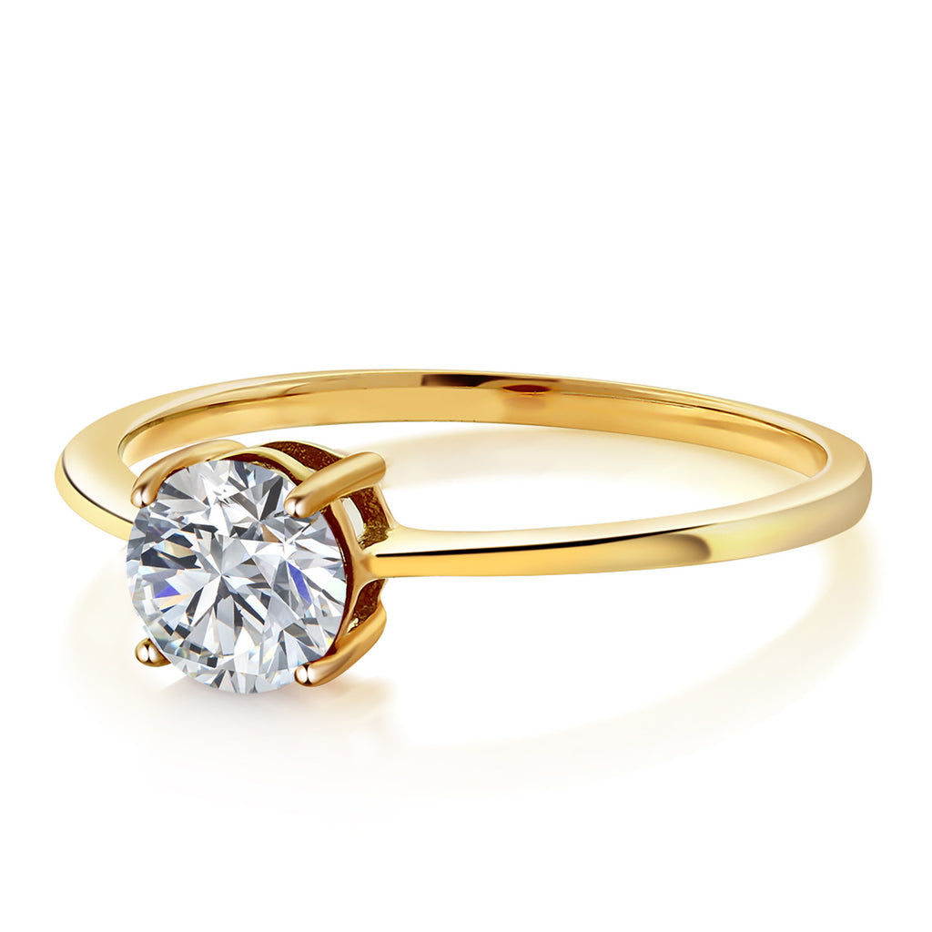 Lab Grown Diamond_5_Ring in 10K Yellow Gold