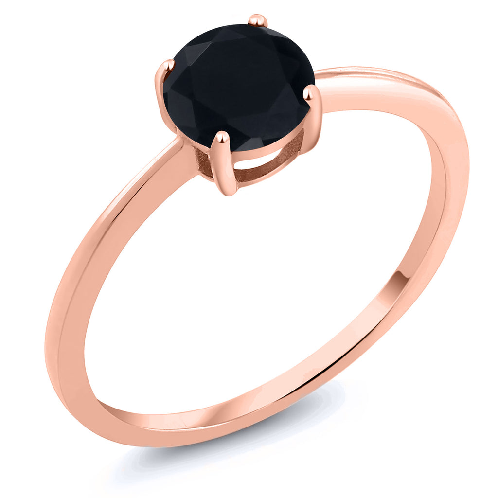 Onyx - December_8_Ring in 10K Rose Gold